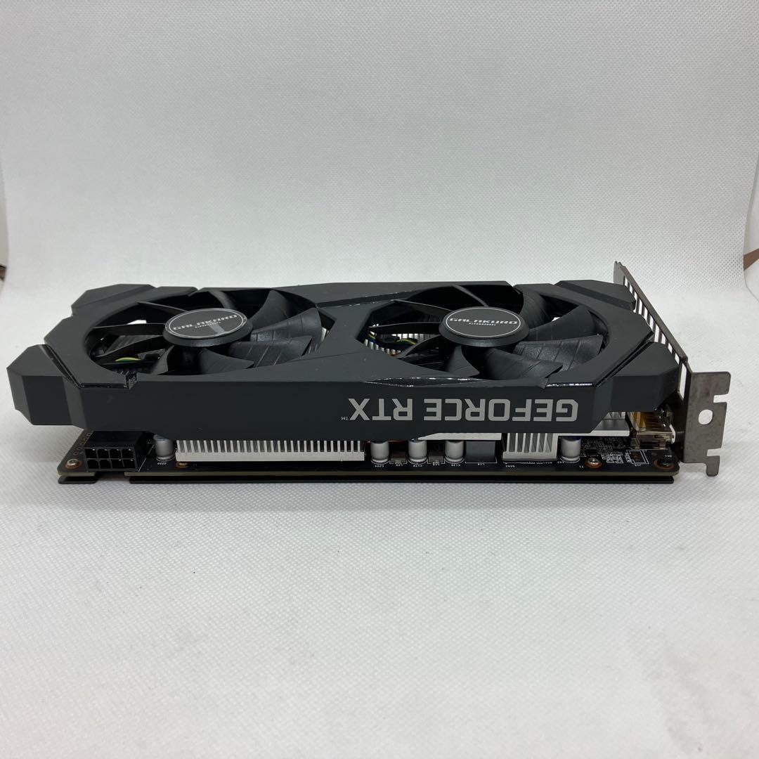 グラフィックボード・グラボ・ビデオカード GG-RTX 2060 1Click OC PCIE 6GB GDDR6 110