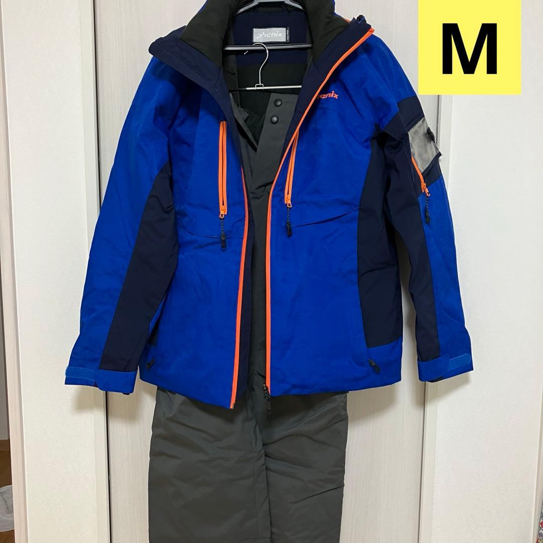フェニックス　スキーウェア上下　 Mサイズ 青　グレー　スノボウェア