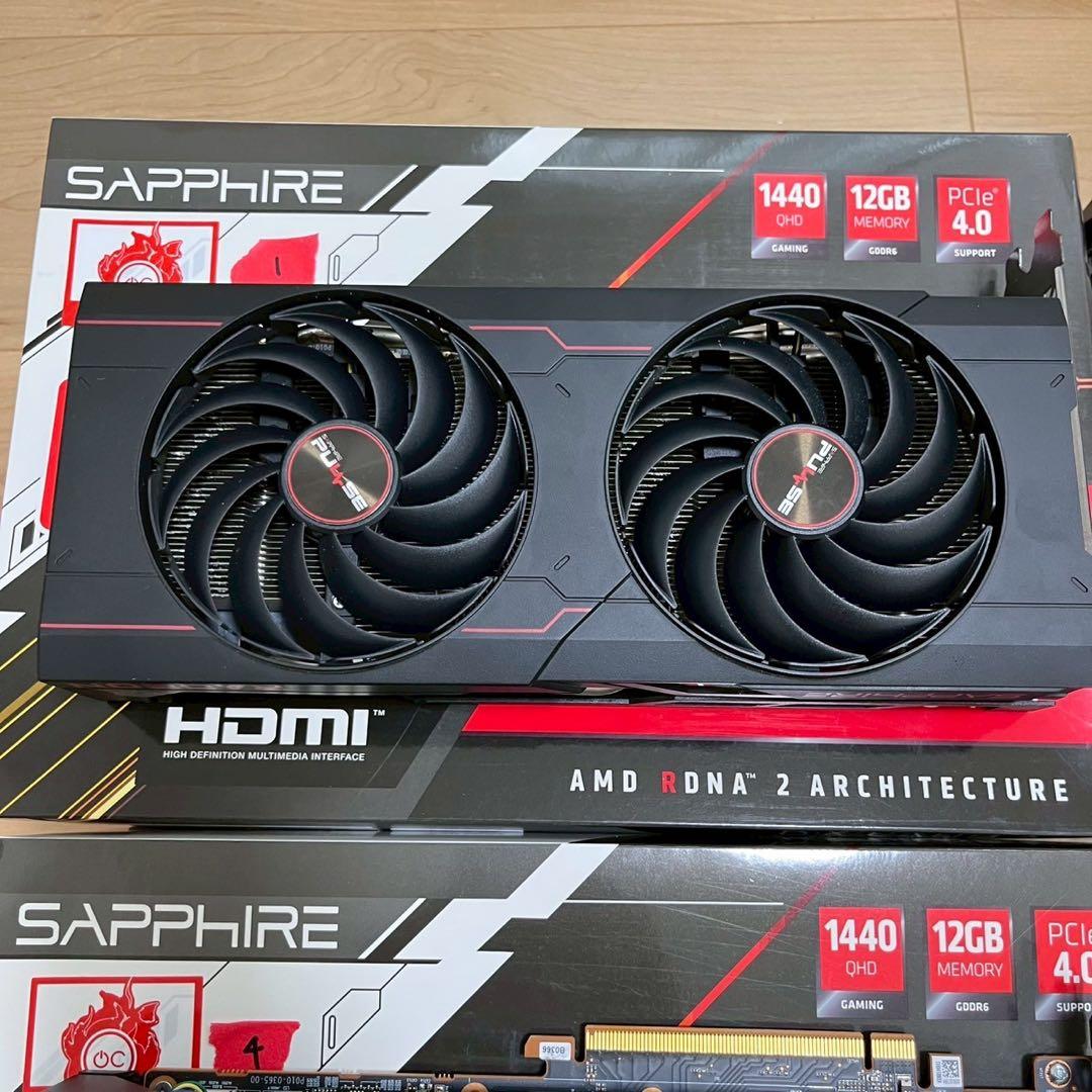 RX6700XT マイニング落ち ７枚セット luffy