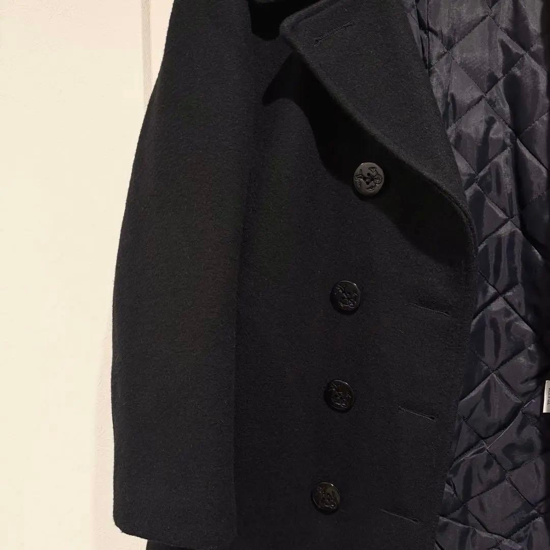 極美品‼️Schott ピーコート USA黒 L ショット 未使用 キルティング