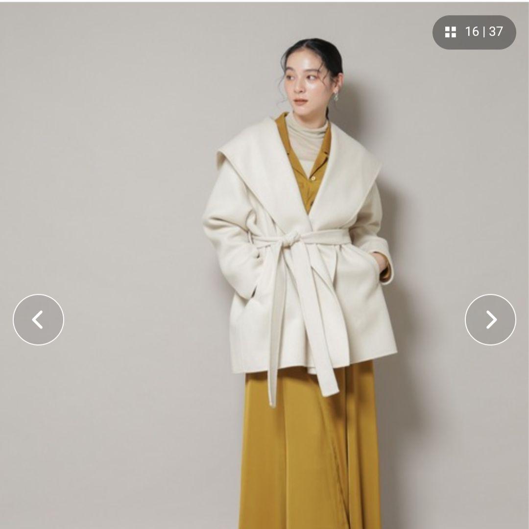 NANO universe リバーショールミディコート　新品タグ付き