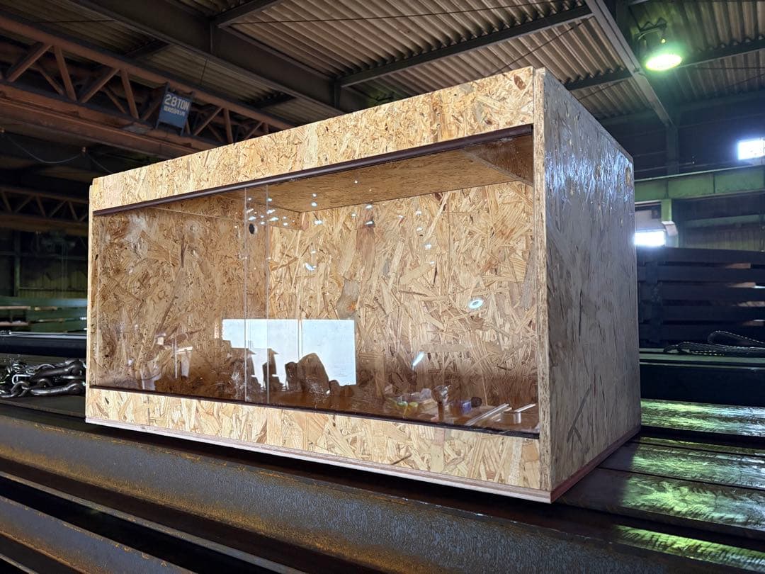 爬虫類ケージ　90×45×45 期間限定セール　天板金網コーキング付属　飼育