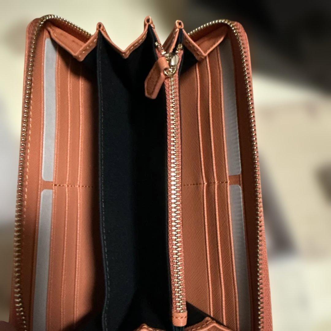 新品ヴィヴィアンウエストウッド 長財布 オレンジ 箱付き