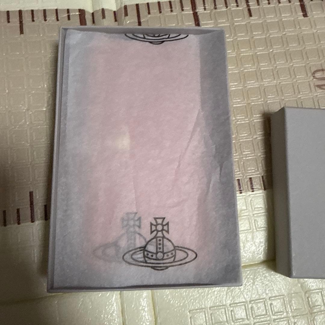 新品ヴィヴィアンウエストウッド 長財布 オレンジ 箱付き