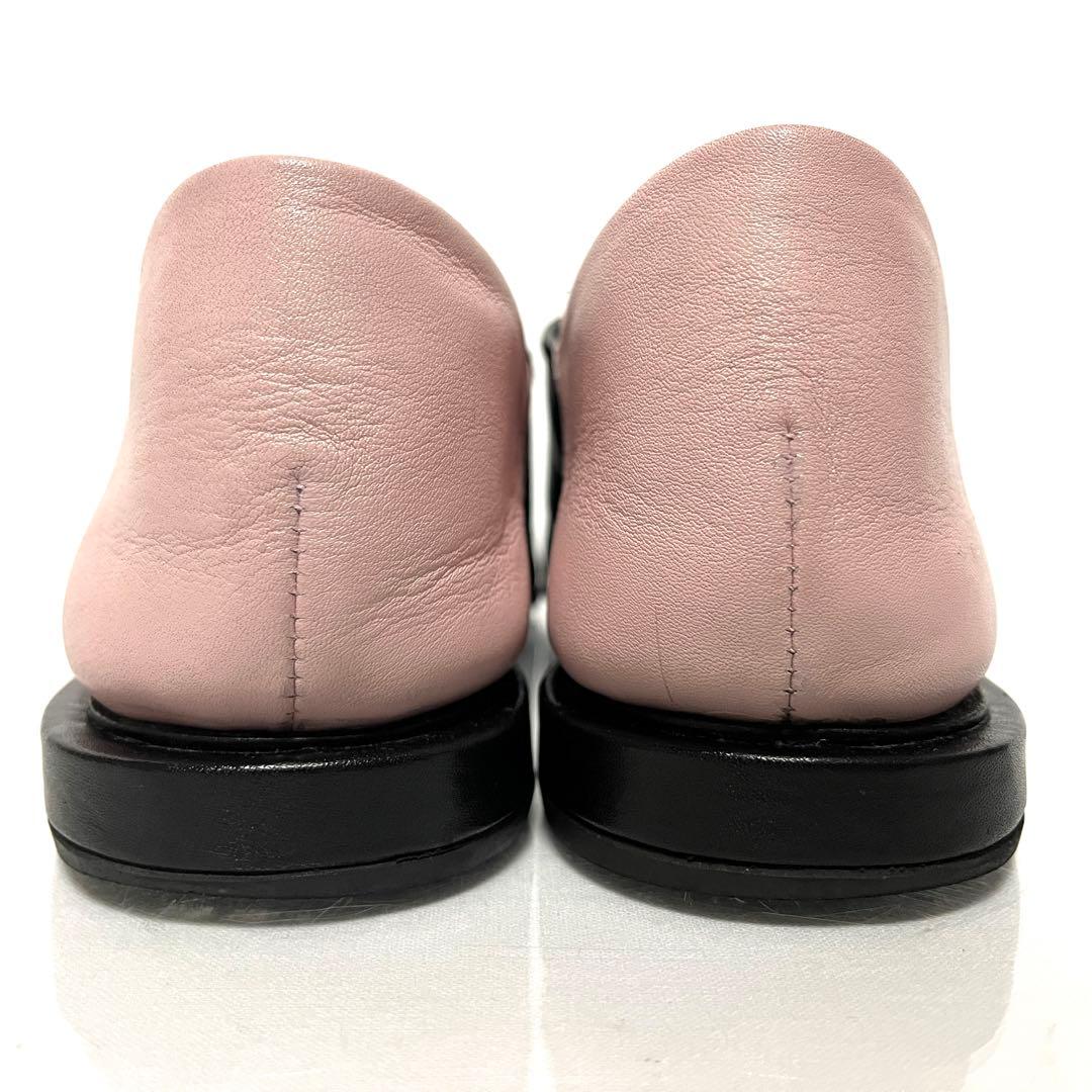 ★TOGA PULLAレザーフラットシューズ★36(23〜23.5cm)★