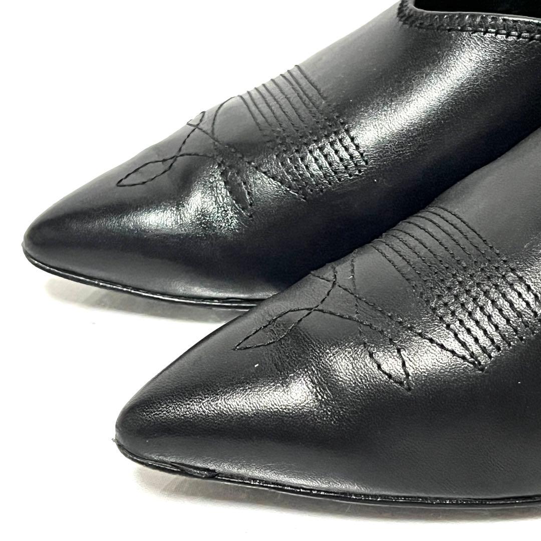 ★TOGA PULLAレザーフラットシューズ★36(23〜23.5cm)★