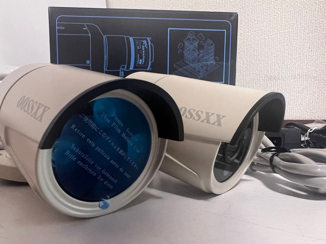 WEILAILIFE 防犯カメラセット 2台