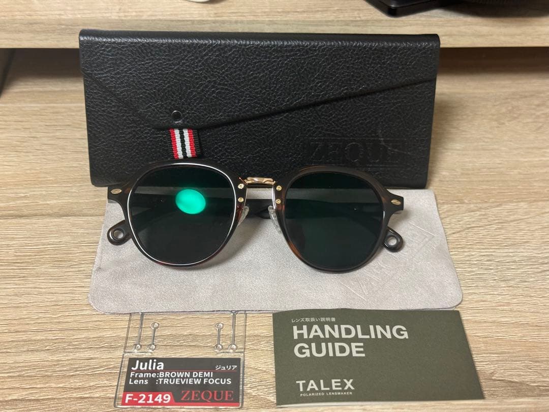 り*ん様 【新品】Zeque ゼクー Julia ジュリア F-2149 偏光サ