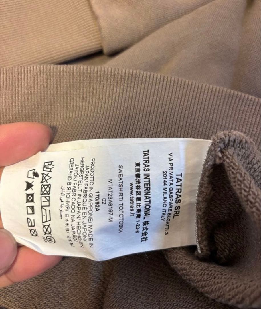 TATRAS トレーナー