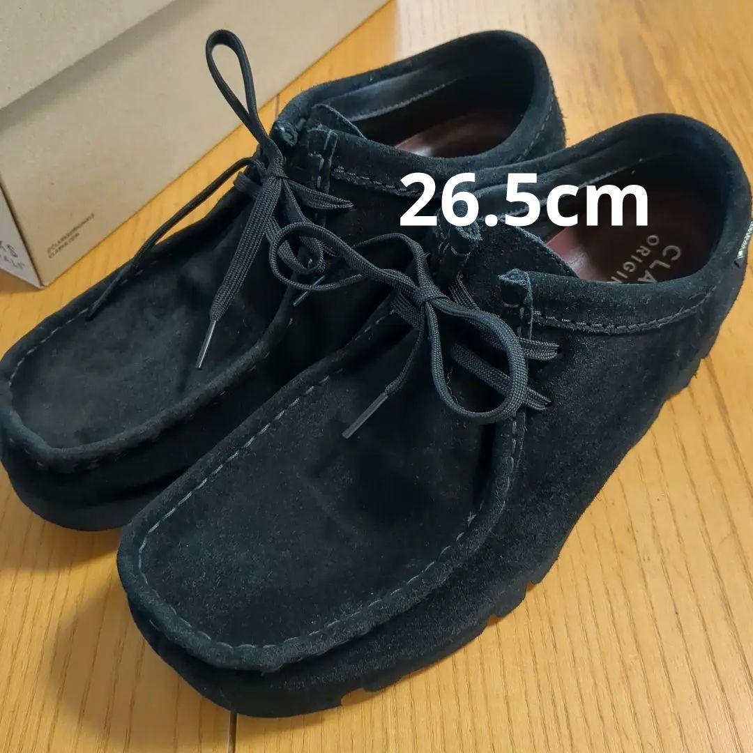 Clarks ブラック ワラビー wallabee gtx