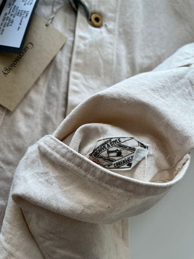 ゆう　新品タグ付き　Curensology カバーオールジャケット