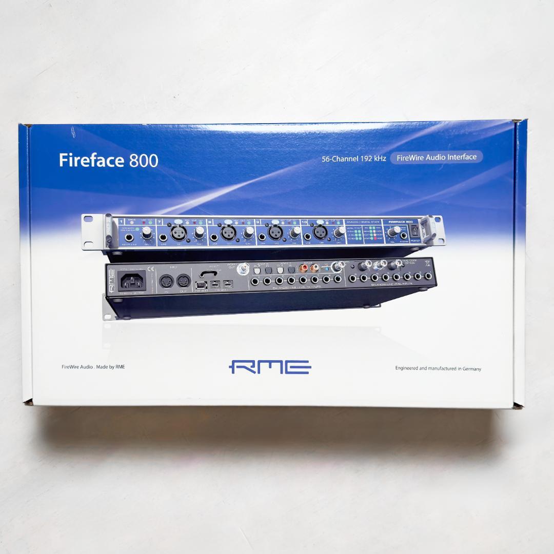 RME Fireface 800 オーディオインターフェース