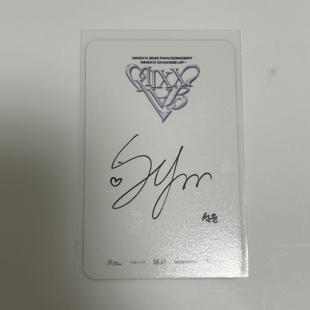 nmixx mixx lab 入場特典 タイペイ taipei ソリュン トレカ