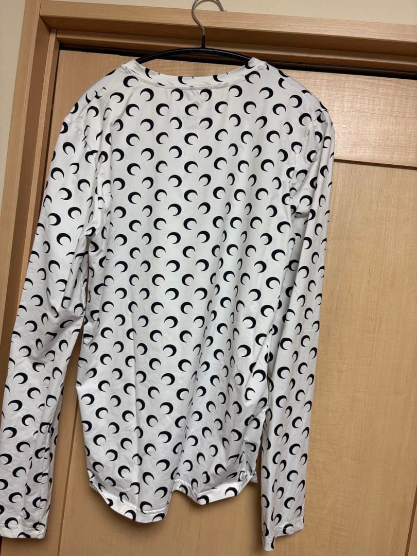 MARINESERRE Second Skin Moon長袖Tシャツ