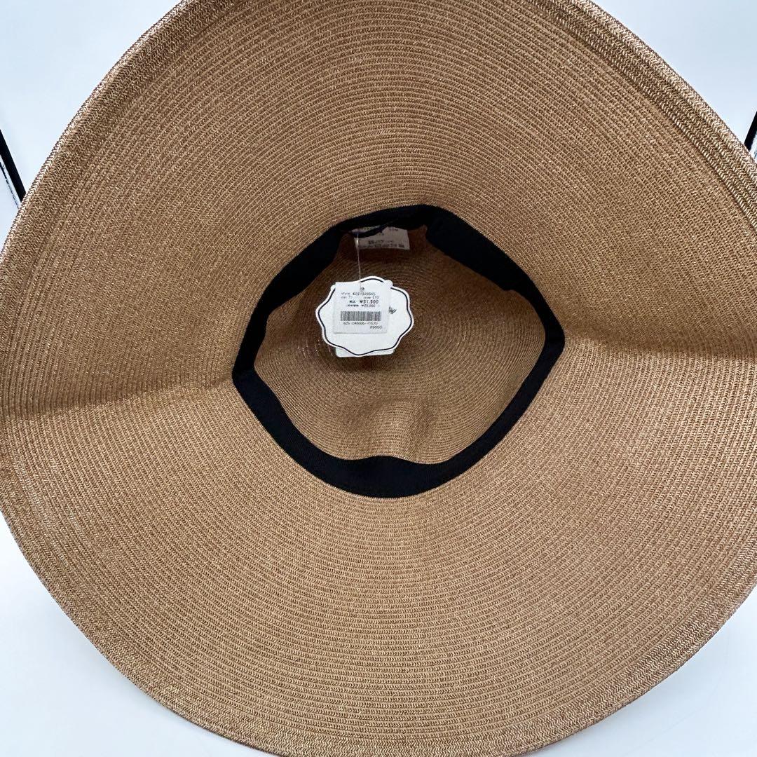 ✨新品タグ付✨Athena 麦わら帽子 保存袋付
