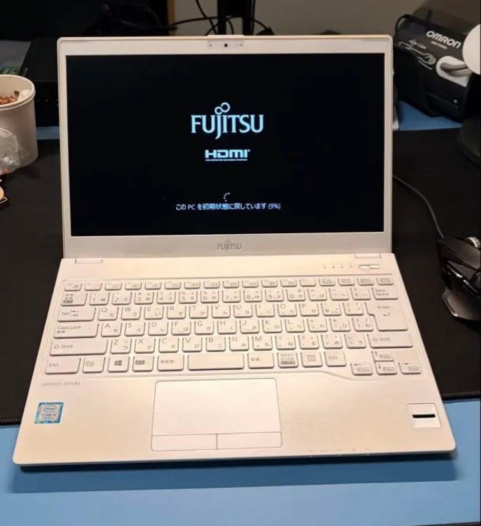 富士通 LIFEBOOK UH75/B3 i3 12g+128g 新バッテリー