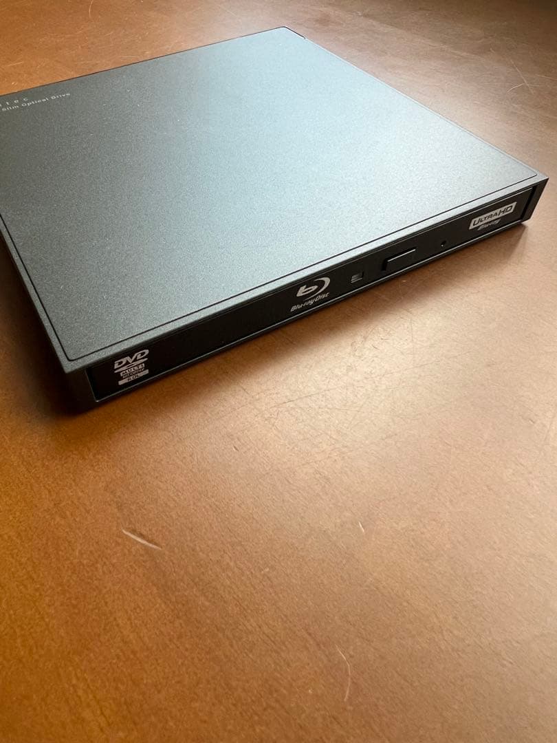 ロジテック 外付けブルーレイドライブ 4K UHD対応 USB-C/USB-A