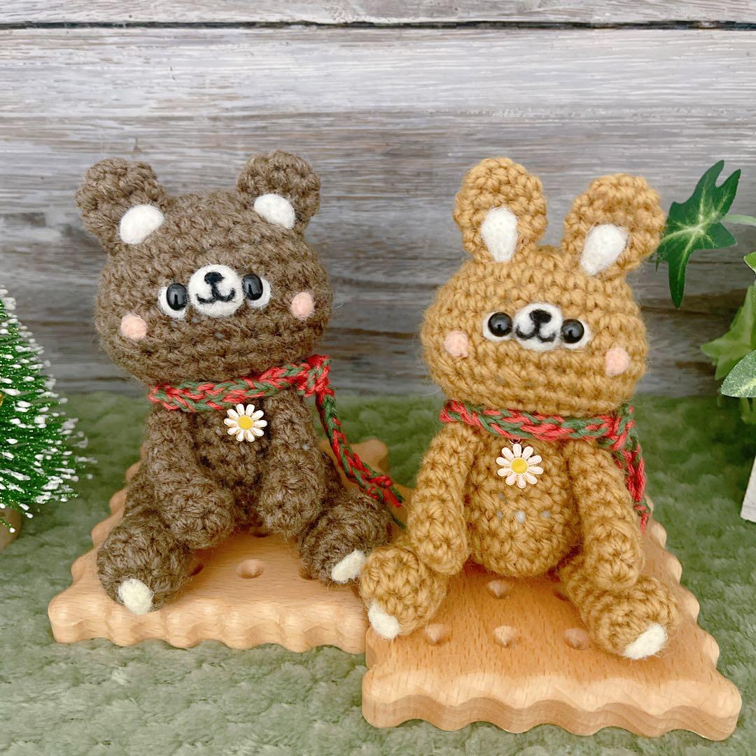 あみぐるみ　コロコロめでたい金トラちゃんと銀トラちゃん☺︎☺︎他１点