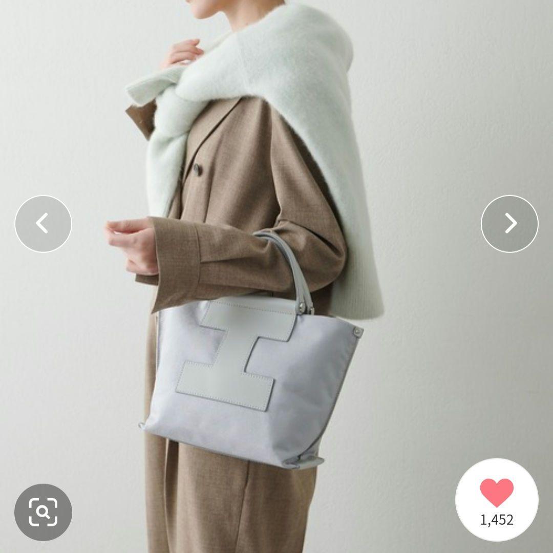 イアクッチ☆ソルベットs　2wayショルダーバッグ　グレージュ　ナイロンレザー