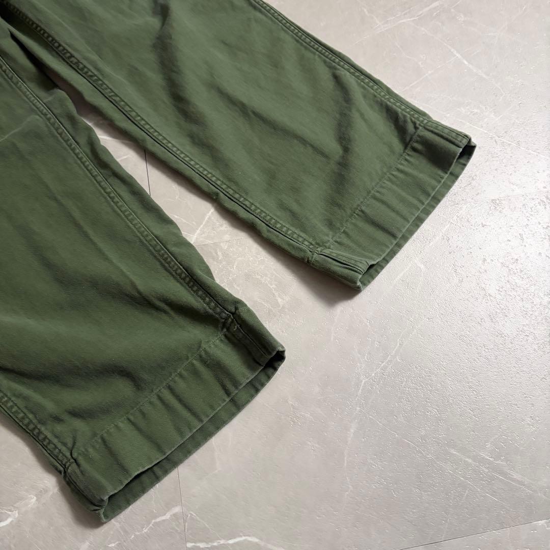 実物　50s USMC P58 ユーティリティ ベイカーパンツ コットンサテン