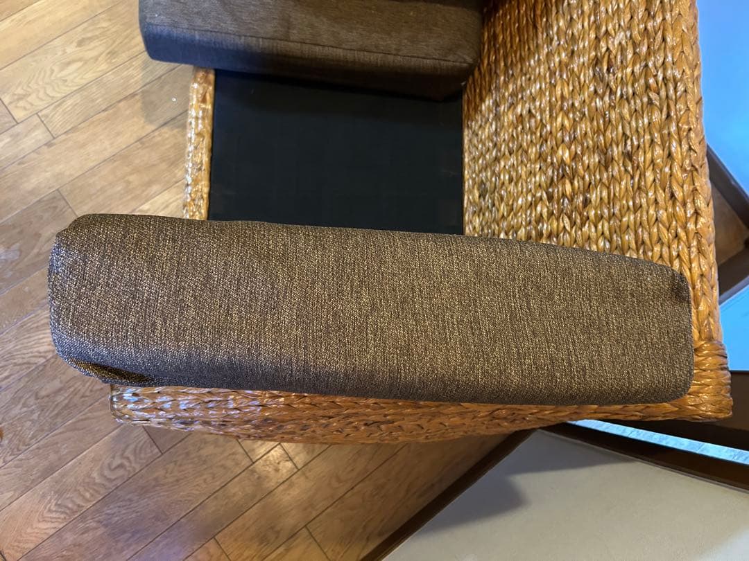 【送料込み】　ウォーターヒヤシンス　ソファ　wyja ウィージャ　２人掛け　バリ