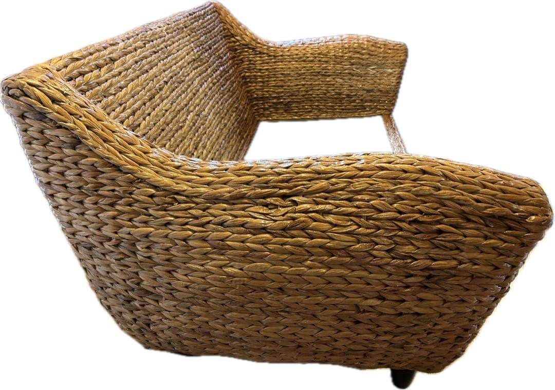 【送料込み】　ウォーターヒヤシンス　ソファ　wyja ウィージャ　２人掛け　バリ