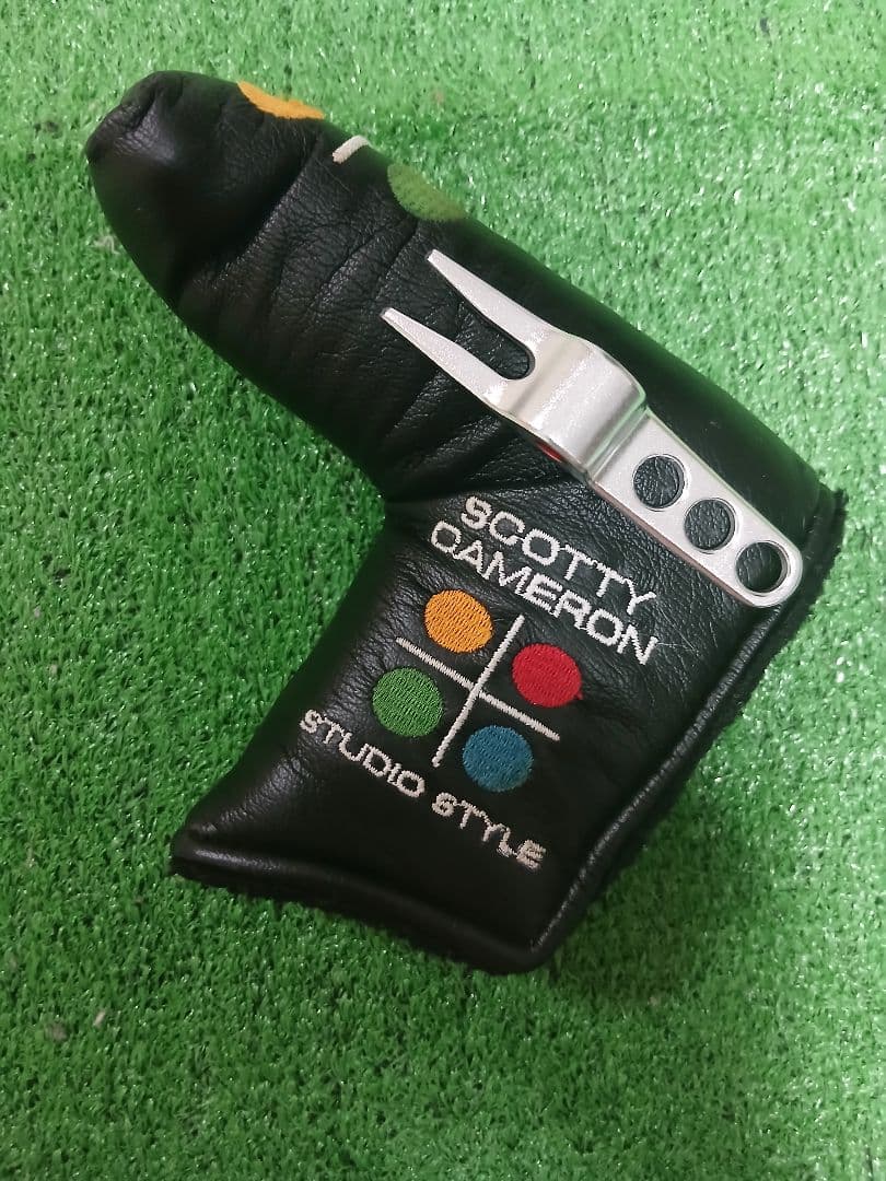 【希少・美品】タイトリスト・スコッティキャメロンスタジオスタイルのパターカバー