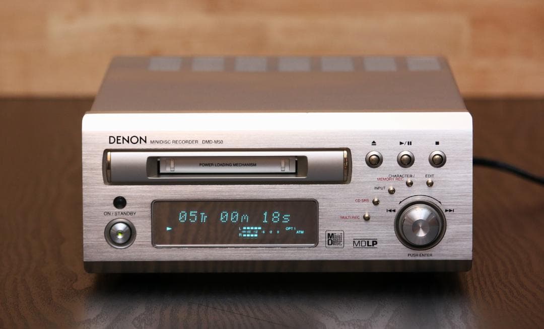 DENON DMD-M50 MDデッキ　MDプレイヤー/レコーダー　 完動品