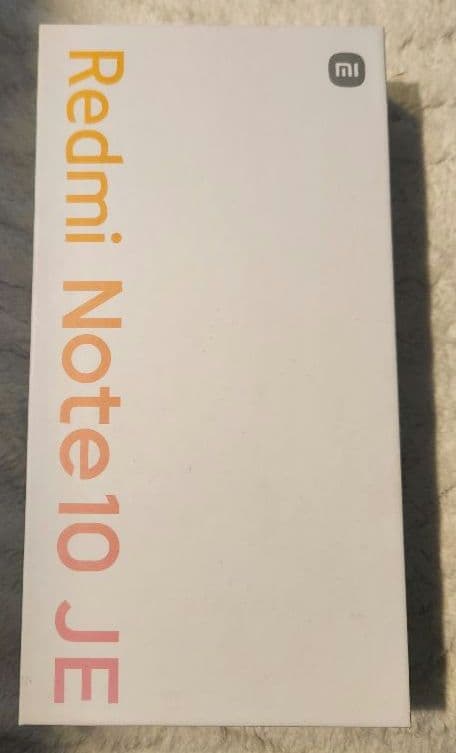 Redmi Note 10 JE クロームシルバー 本体