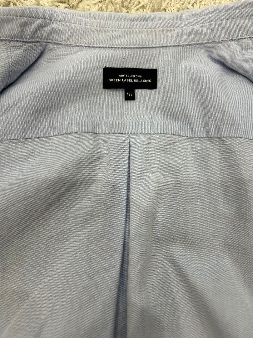 【グリーンレーベルリラクシング】男の子 フォーマル スーツ 4点セット 125