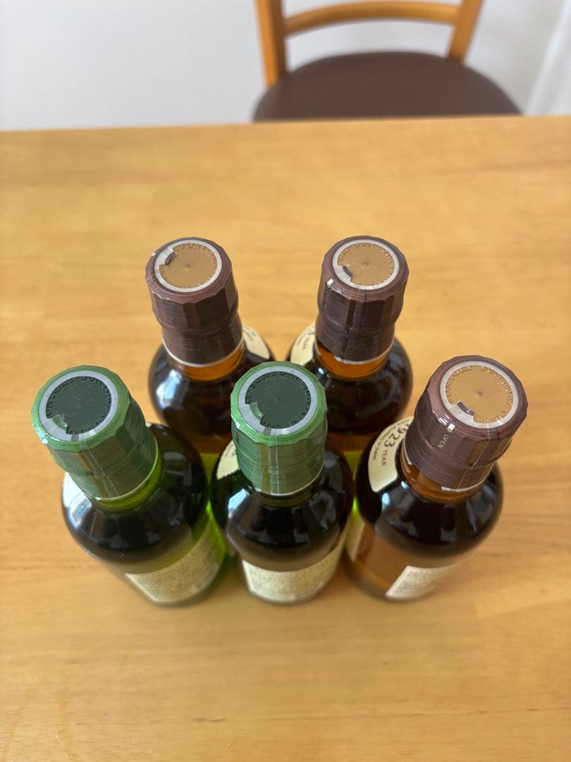 【新品】サントリー 山崎＆白州 ミニボトル 180ml 5本セット