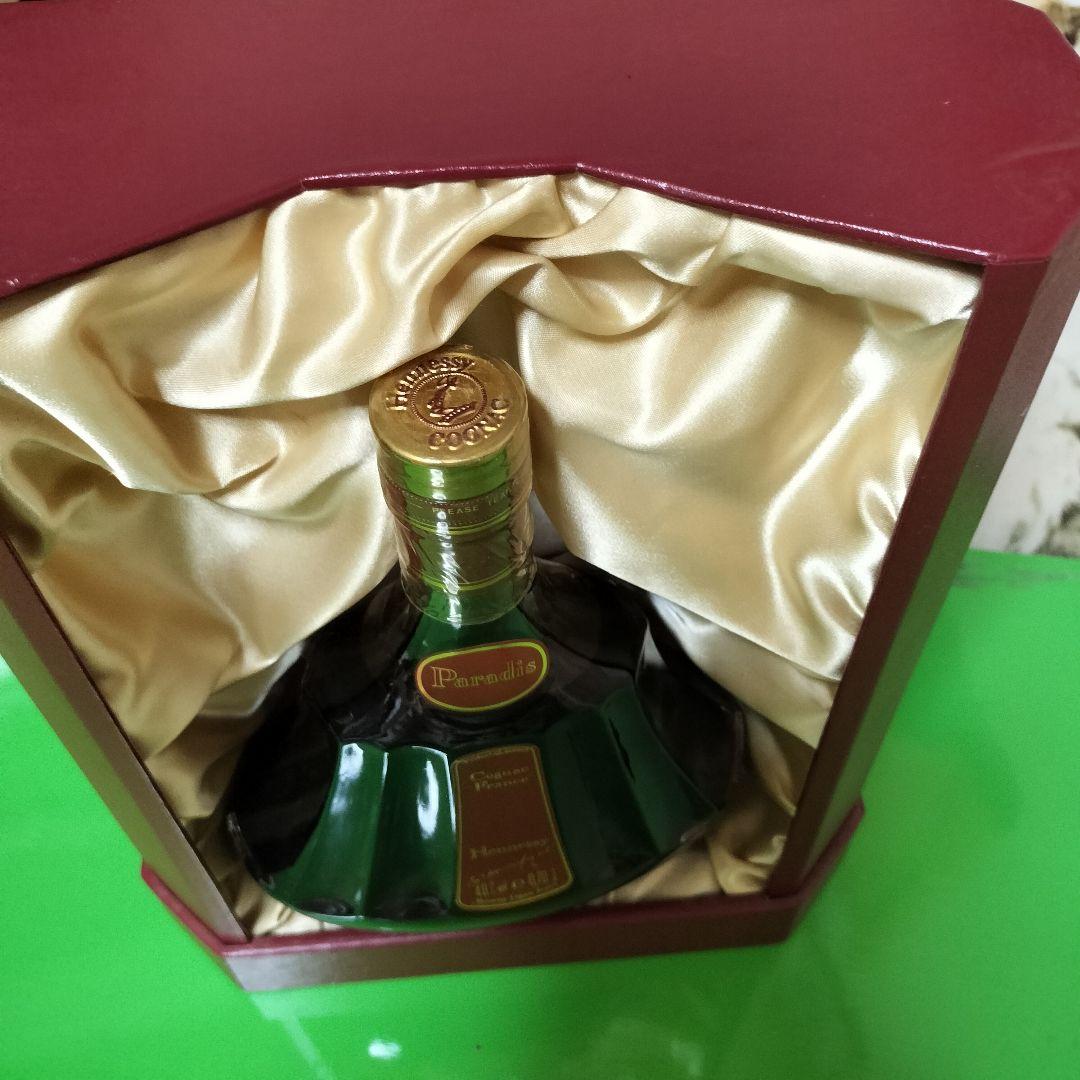 Hennessy ブランデー 700ml クリスタルサンドブラストグラス付き