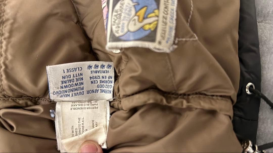 g*p様 Moncler フード付きダウンジャケット 黒