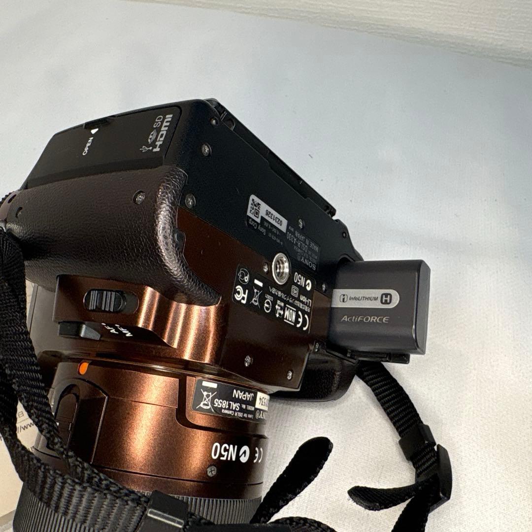 ソニーα330 ブラウン DT 18-55mmショット数9293枚