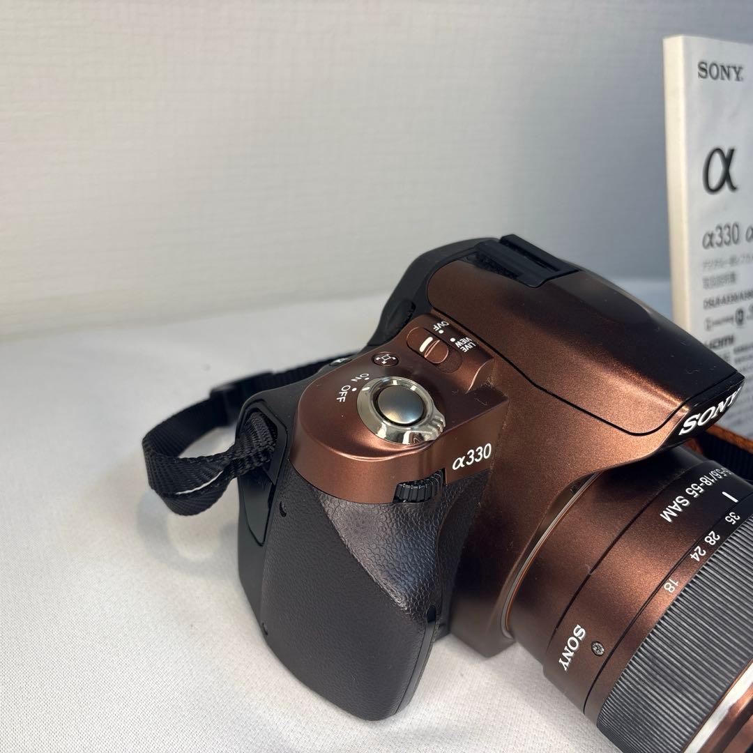 ソニーα330 ブラウン DT 18-55mmショット数9293枚