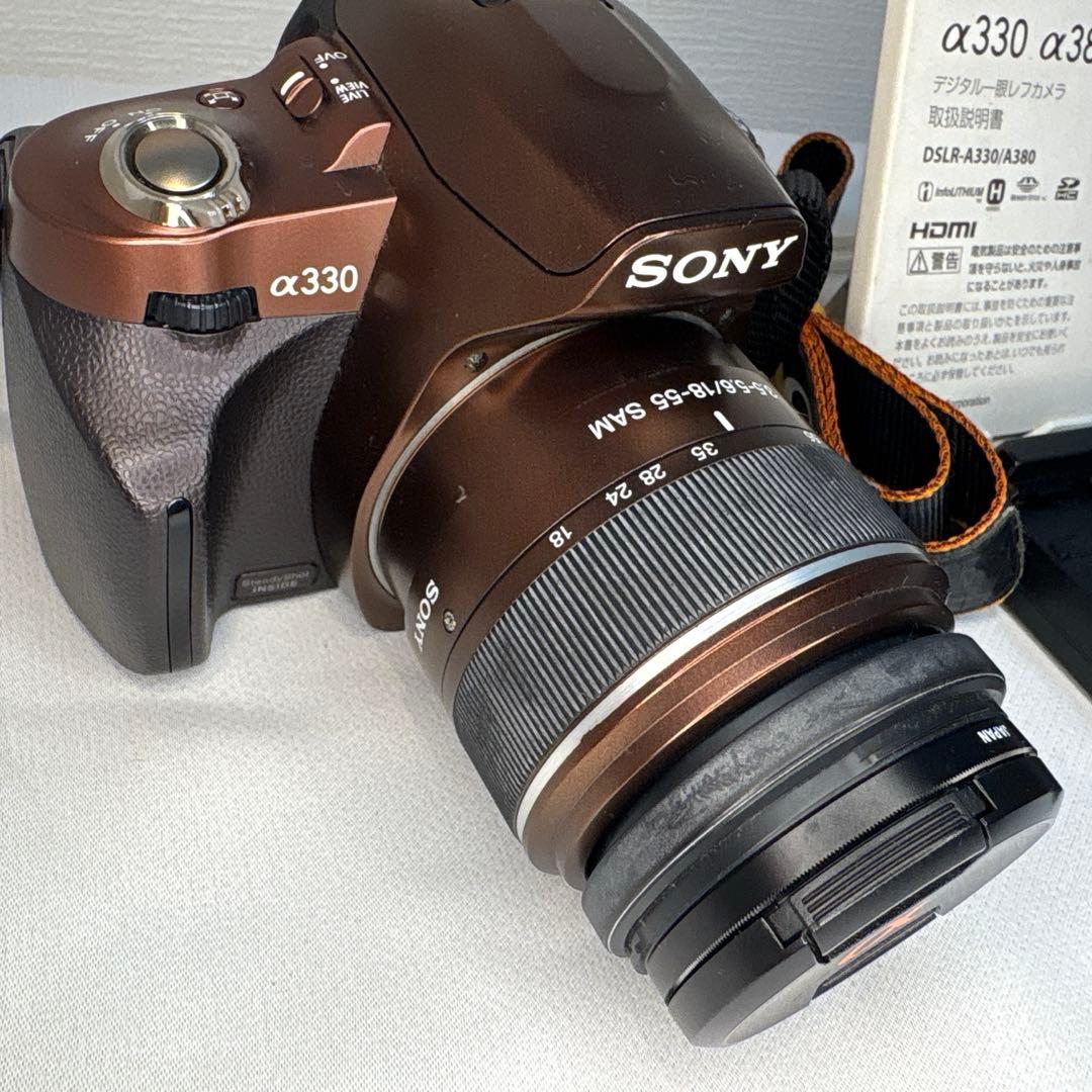 ソニーα330 ブラウン DT 18-55mmショット数9293枚