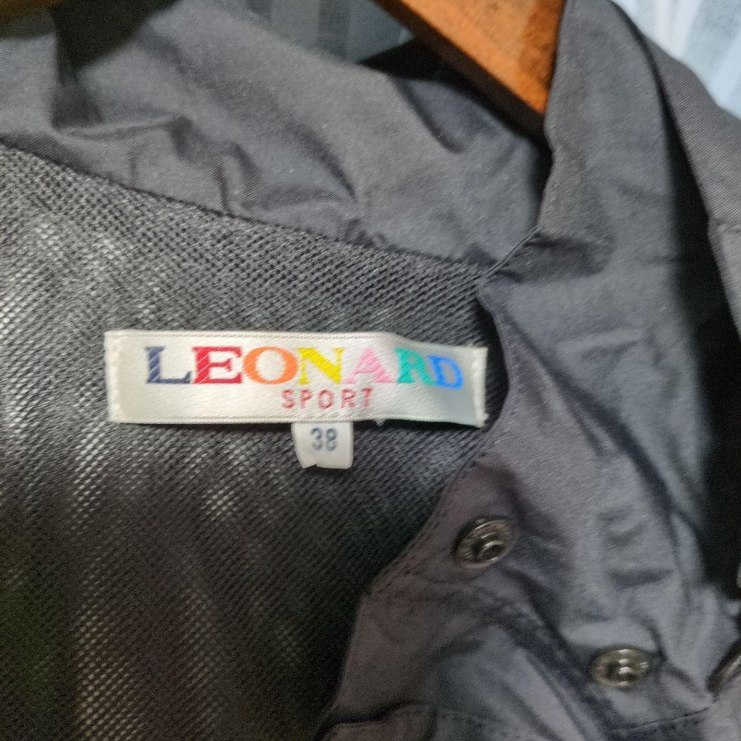 レオナールスポーツ　レインコート 上下　ブラック　M〜Ｌの方に