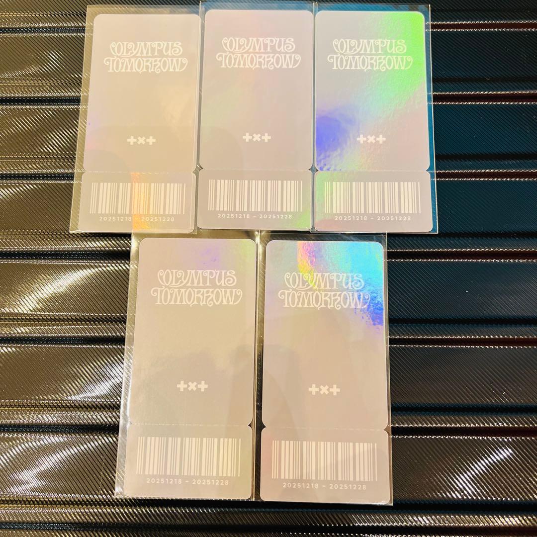 TXT トゥバ 2026シーグリ 購入特典フォトチケット コンプ