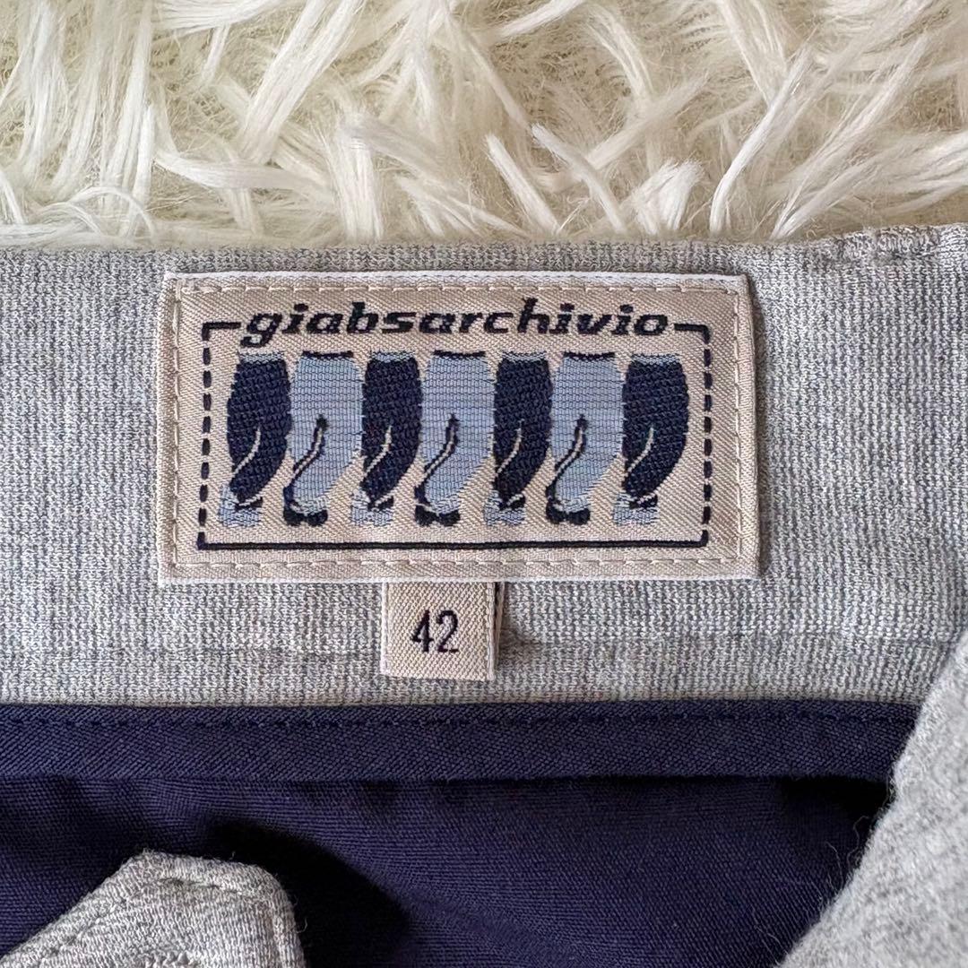 ジャブスアルキヴィオ マサッチョ スラックス ストレッチ グレー 42