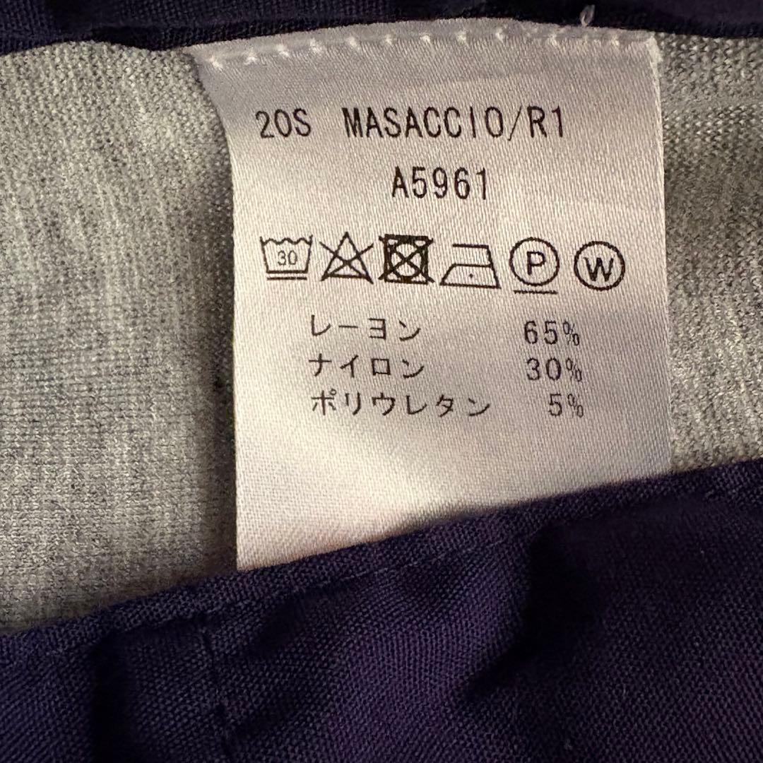 ジャブスアルキヴィオ マサッチョ スラックス ストレッチ グレー 42