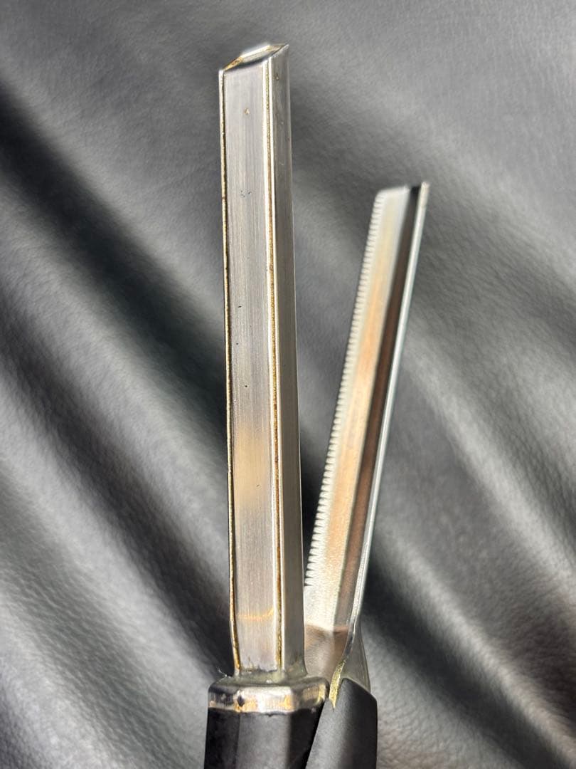 超美品　LENZ α-8レンツアイロン クシ目　5角8㎜　理容アイロン