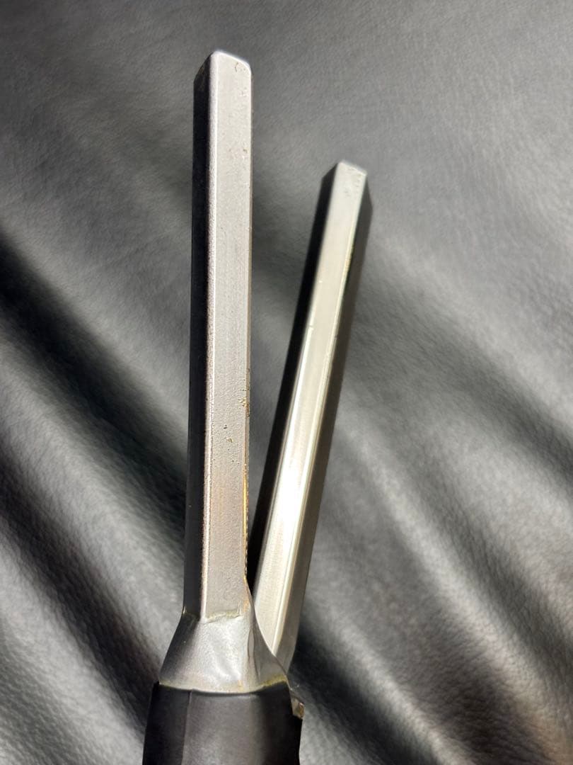 超美品　LENZ α-8レンツアイロン クシ目　5角8㎜　理容アイロン