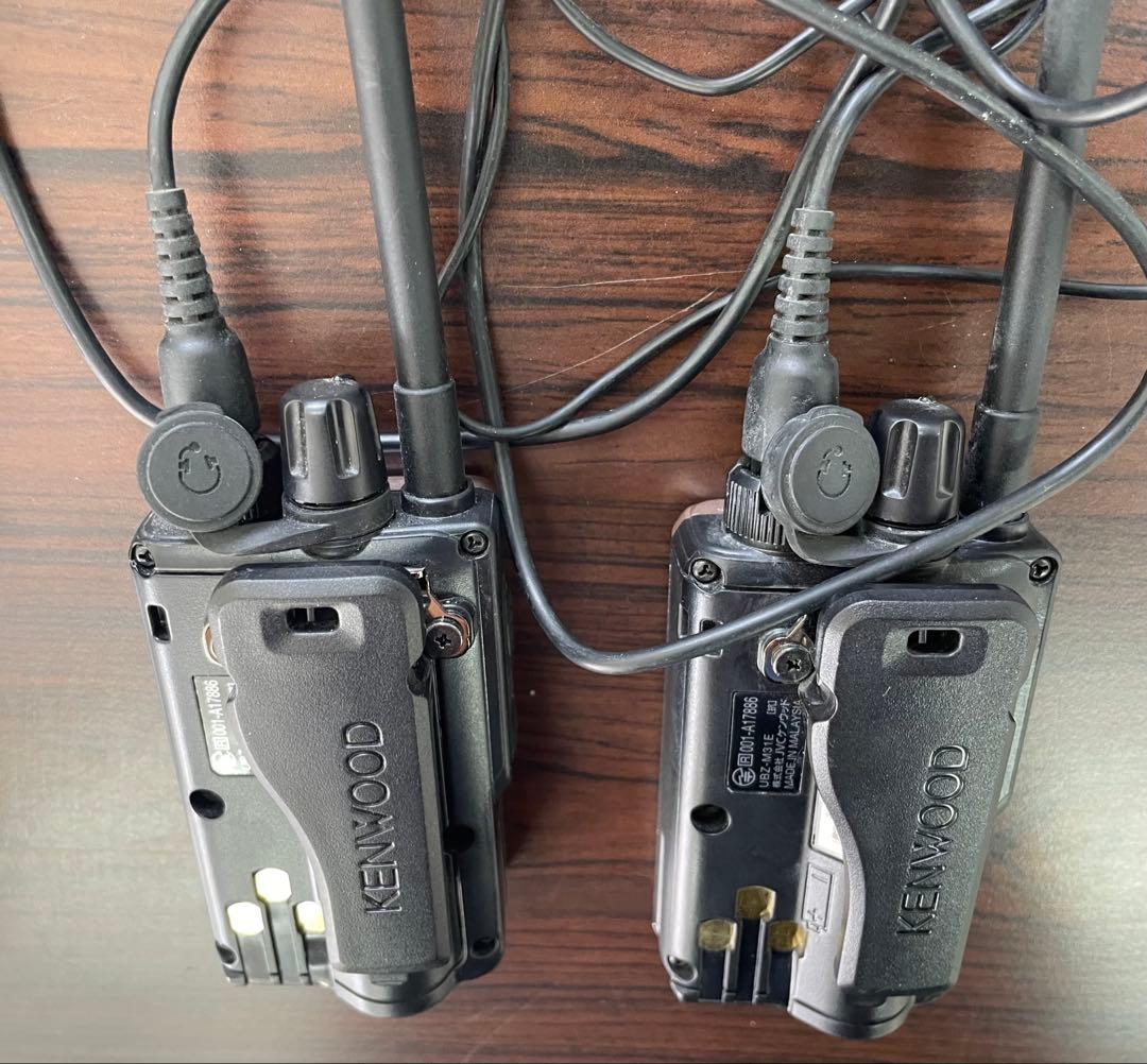 KENWOOD UBZ-M31E トランシーバー 2台セット