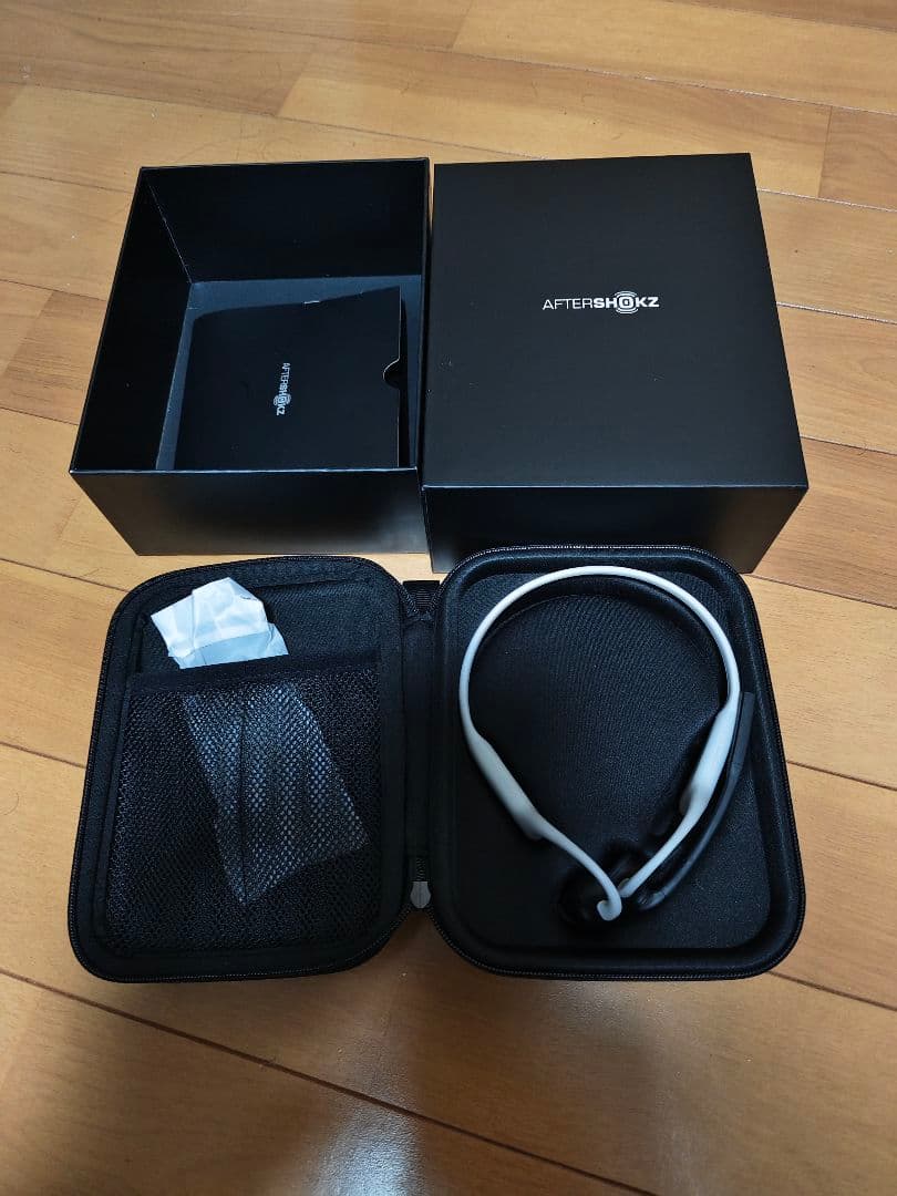 AfterShokz OpenComm オープンコム ライトグレー