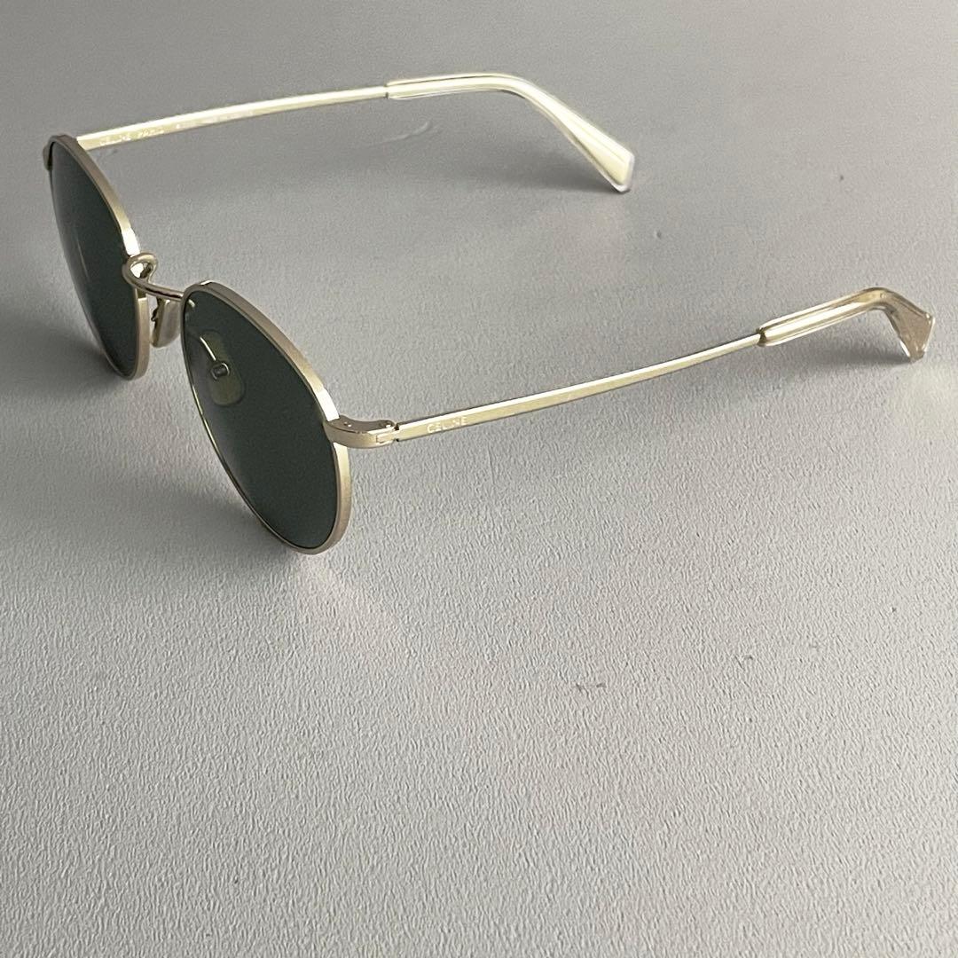 CELINE セリーヌ サングラス CL40100U 極美品 ゴールド