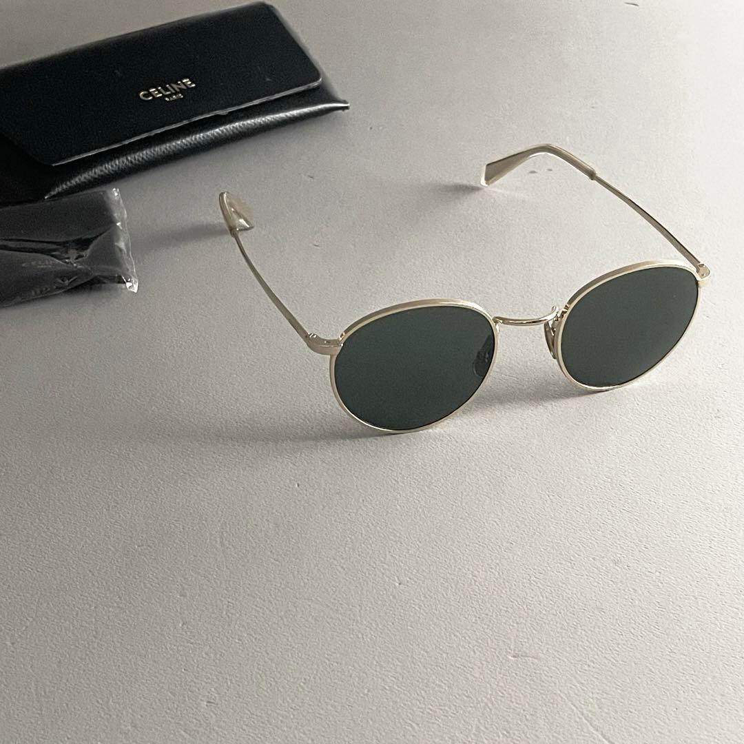CELINE セリーヌ サングラス CL40100U 極美品 ゴールド