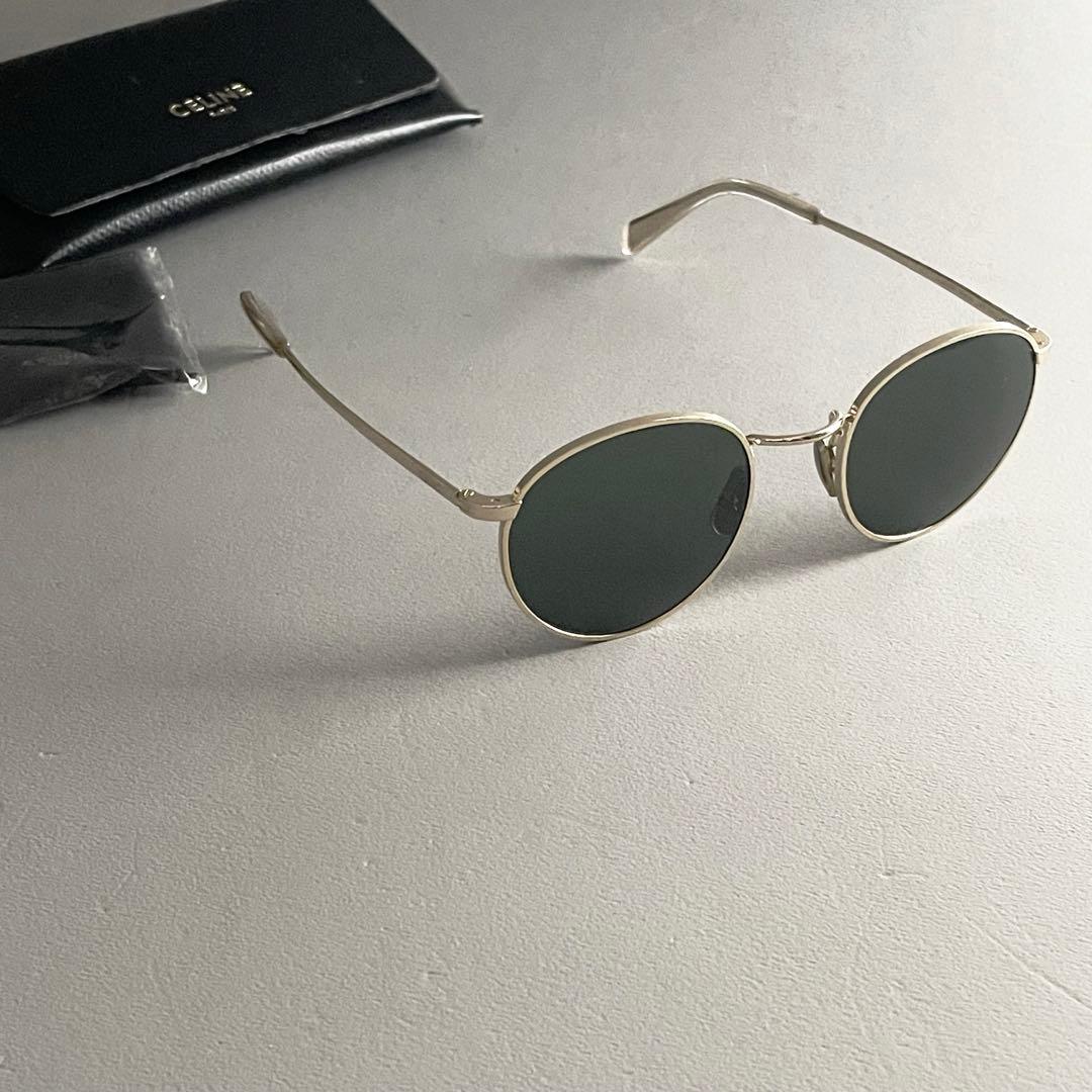 CELINE セリーヌ サングラス CL40100U 極美品 ゴールド