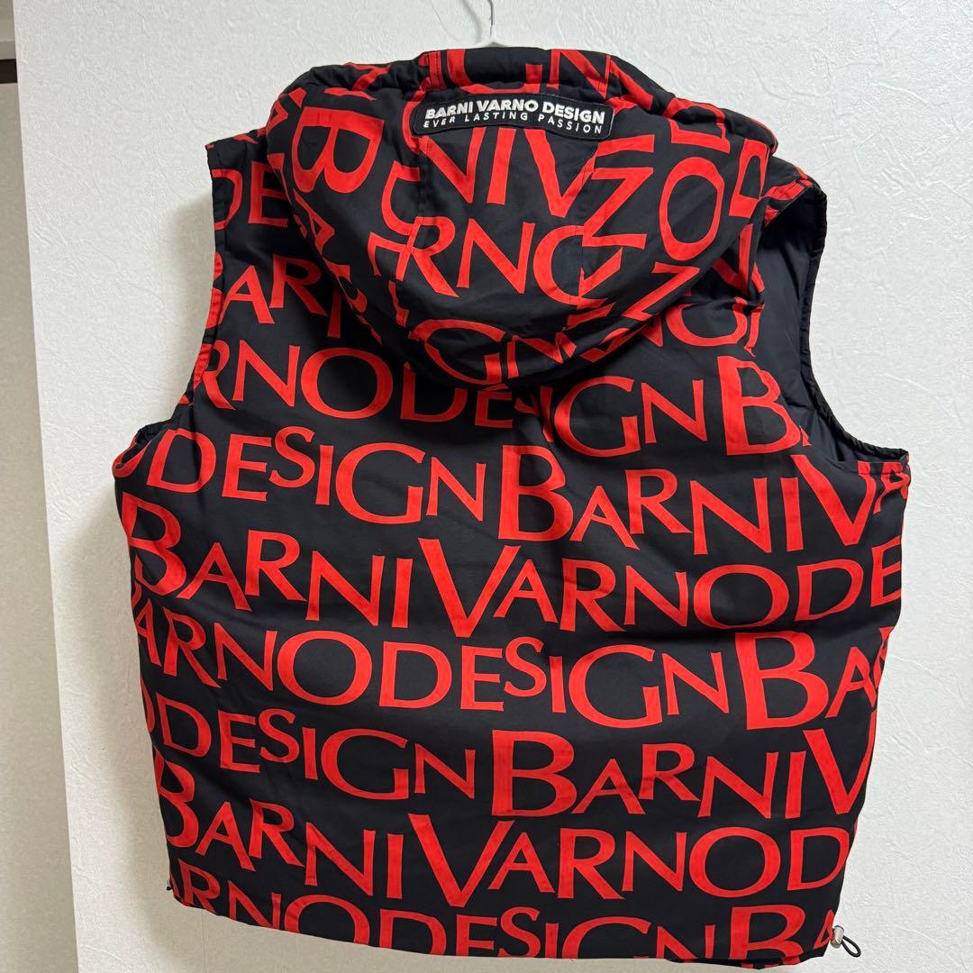 【BARNI VARNO】バーニヴァーノL ダウンベスト リバーシブル