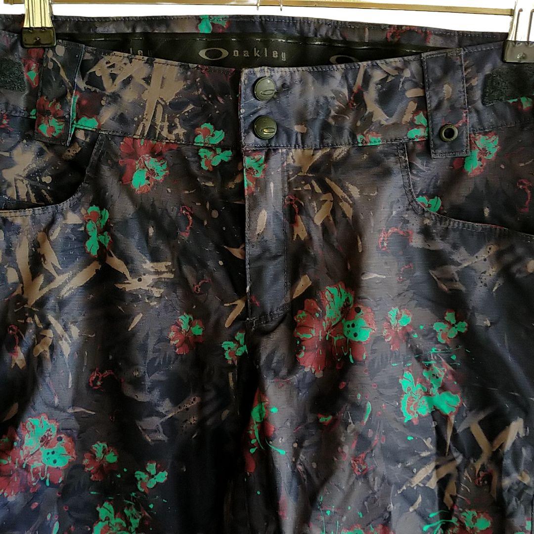 【高機能】US oakler スキー スノーボード パンツ ウェアー 柄