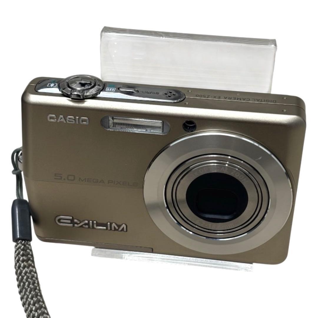 未使用級 カシオ CASIO EXILIM EX-Z500 ゴールド デジカメ